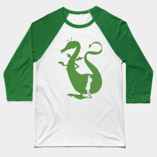 Dragon in Colour Baseball T-Shirt